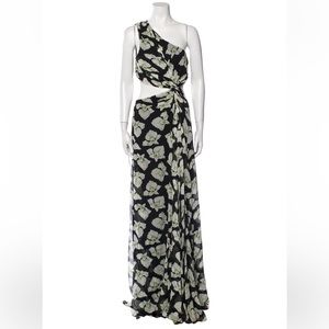 Cinq a Sept Silk Long Dress